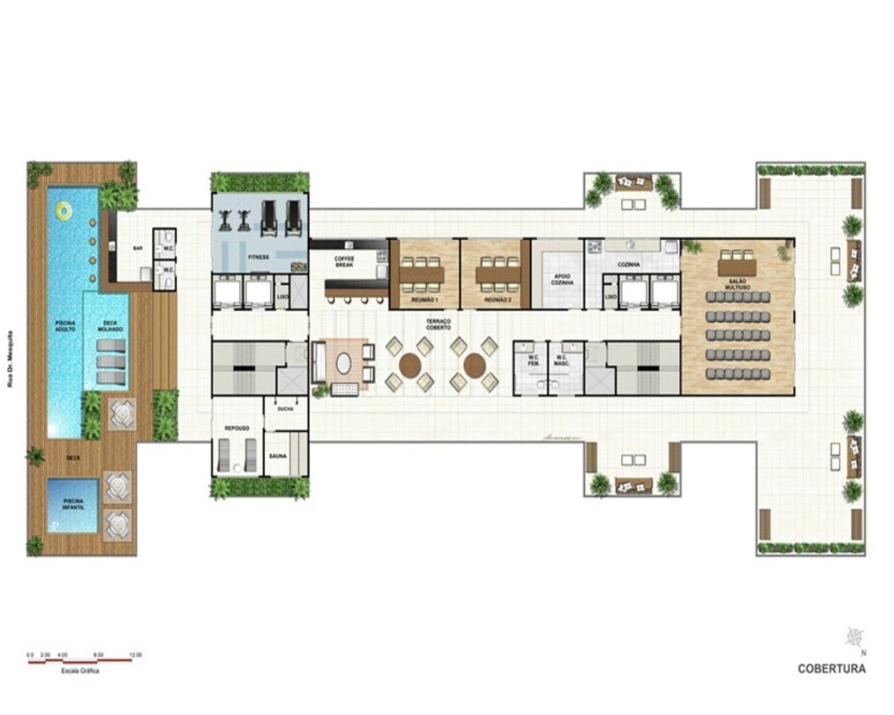 Apartamento com 1 quartos, 38.00m² - Centro - Itaboraí - Arca dos Imóveis